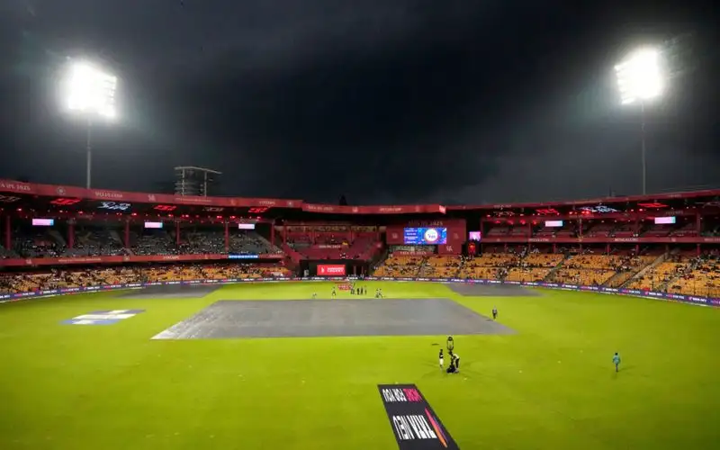 How Long Will It Take For RCB Vs KKR At Chinnaswamy Stadium To Resume Once Rain Stops?